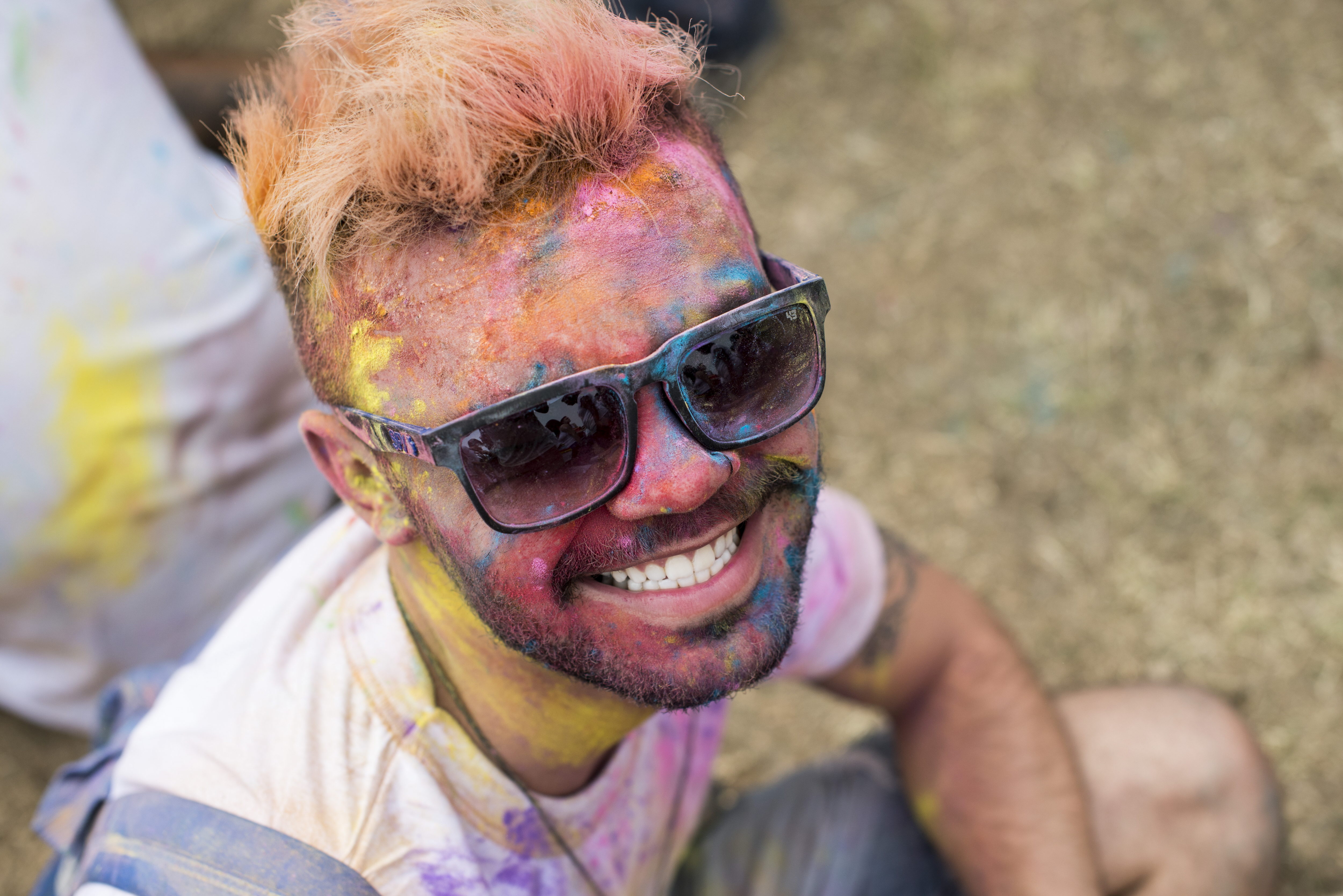 Así celebraron el Festival Holi de Colores en Brasil