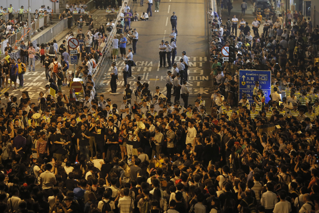 Desde hace un mes los manifestantes permanecen en las calles de Hong Kong. (Foto: AP)