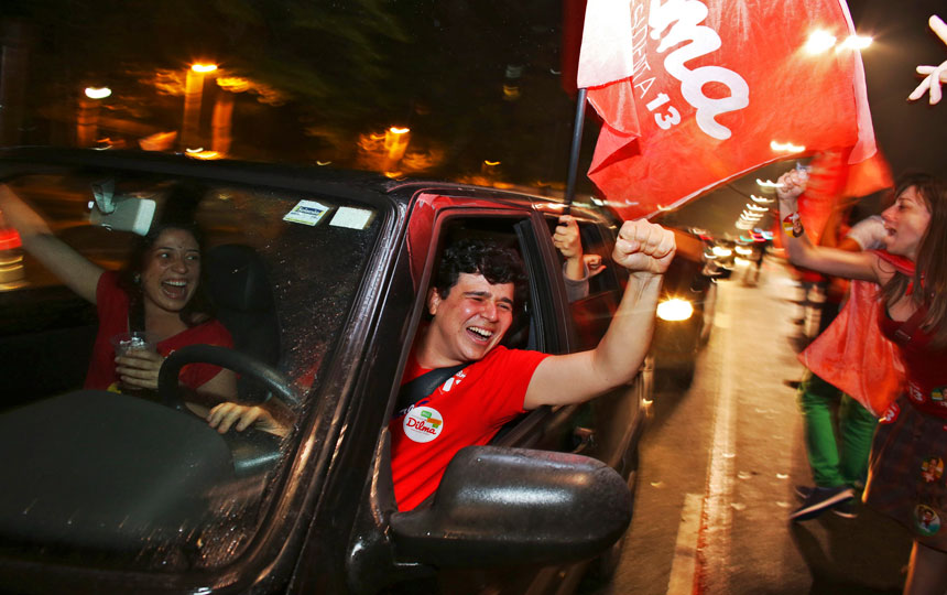 Dilma garadeció al electorado por su voto de confianza (Foto.Reuters)