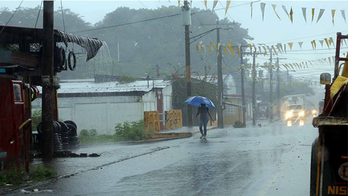 La tormenta tropical Hanna tocó tierra en territorio nicaragüense. (Foto: 19digital)