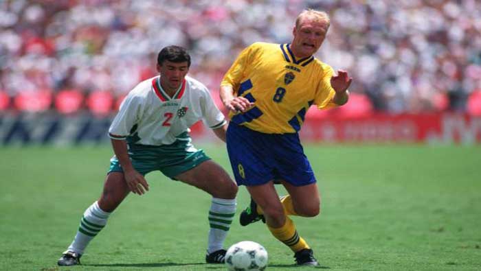 El futbolista sueco formó parte de la selección nacional que participó en la Copa del Mundo de 1994 y quedó en tercer lugar (Archivo)