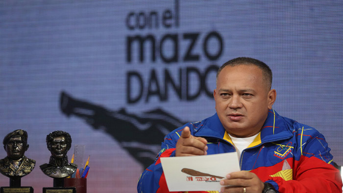 El presidente de la Asamblea Nacional, Diosdado Cabello, reveló audio en el que el profeta Reinaldo Dos Santos habla de planes desestabilizadores (Foto: Archivo)