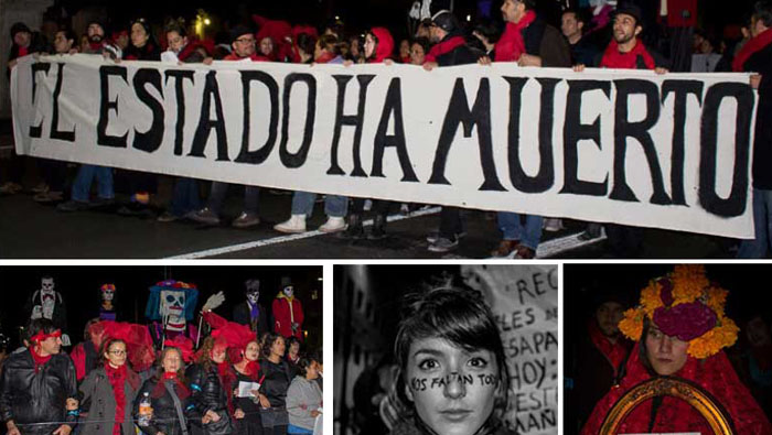 Varios artistas mexicanos y extranjeros se unieron para pedir la aparición con vida de los 43 estudiantes normalistas, cuyo paradero se desconoce desde hace más de un mes. (Foto: Archivo)
