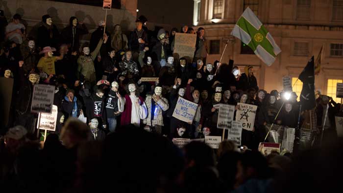 La protesta contra la censura de los gobierno se realizó en seis países (Foto: EFE)