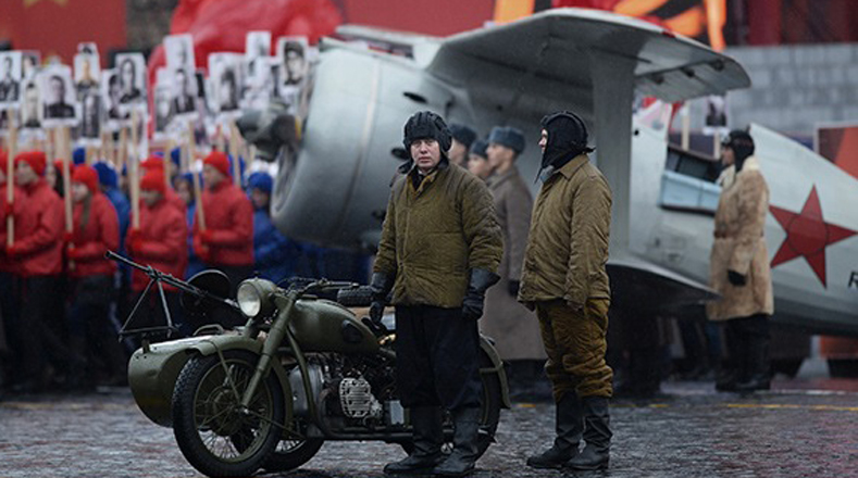 Los espectadores pudieron apreciar por primera vez los legendarios aviones I-153 y MiG-3. (Foto: RIA Novosti)
