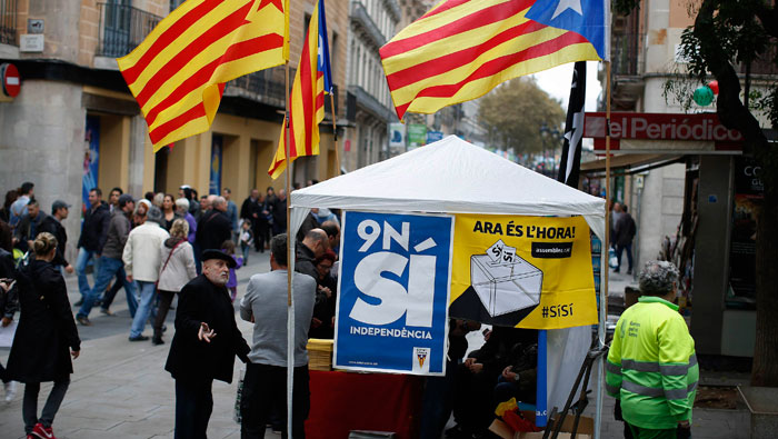Cataluña se prepara para su consulta independentista. (Foto: Reuters)