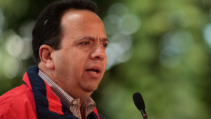 Rodolfo Marco Torres, ministro de Economía, Finanzas y Banca Pública de Venezuela. (Foto: AVN)