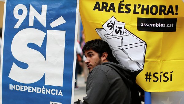 Cataluña se mostró afín a la independencia de España. (Foto:Reuters)