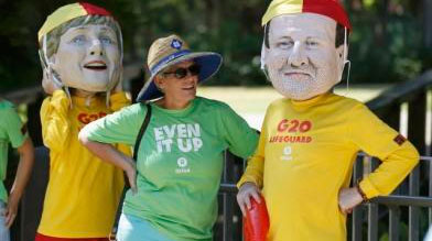 Australia protesta ante cumbre del G20