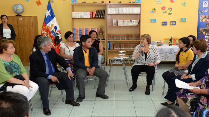 La mandataria chilena aseveró que a reforma será consultada con la ciudadanía (Foto: La Tercera)