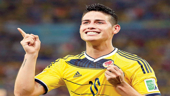 Con seis tantos, James fue el máximo goleador del Mundial de Fútbol Brasil 2014. (Foto: EFE)