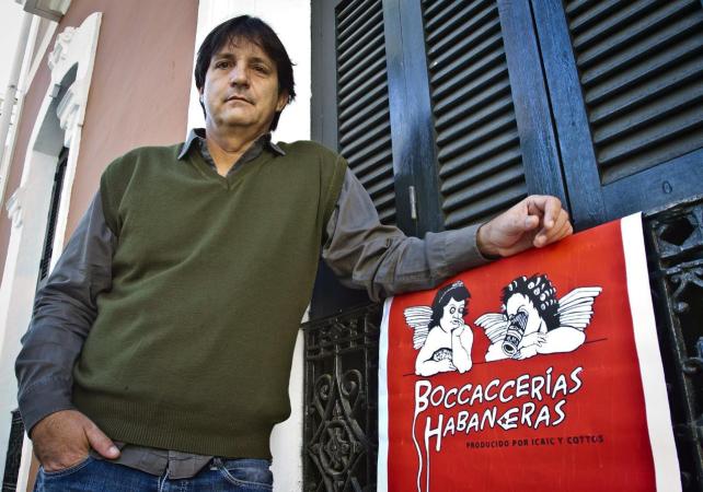 El cubano Arturo Soto, director de “Boccaccerias habaneras”. (Foto: EFE)
