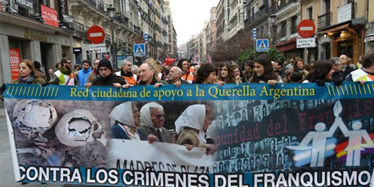 Argentina acusa a España para la detención y extradición de involucrados en la dictadura franquista (Foto: Archivo)