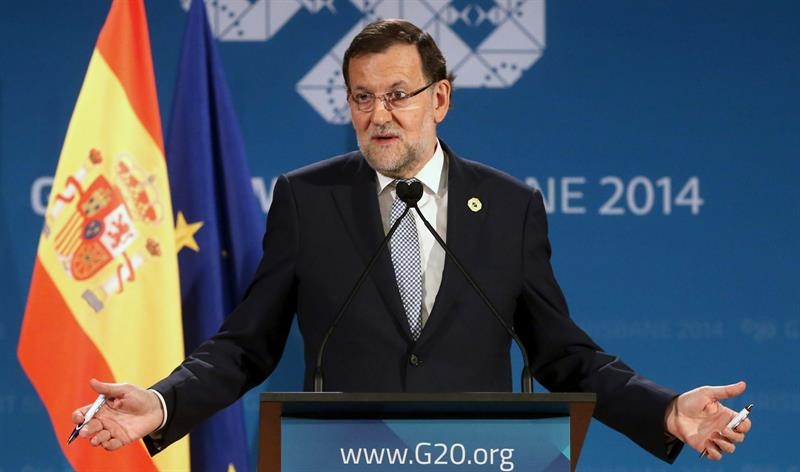 Mariano Rajoy en la cumbre del G20. (Foto: EFE)