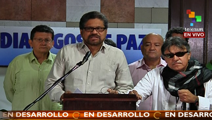 Las FARC se pronunciaron desde La Habana. (Foto: teleSUR)