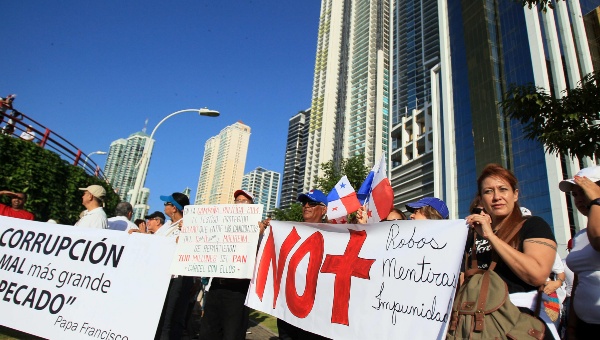 Los manifestantes dijeron "no a la impunidad". (Foto: EFE)