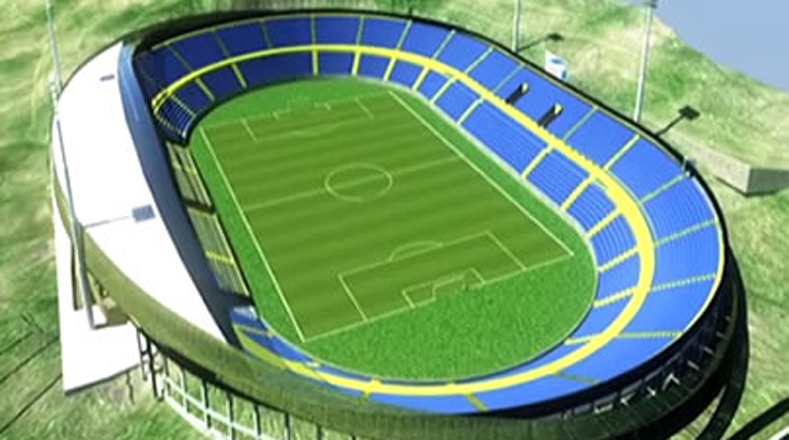 Estadio Saulito, ubicado en Valparaiso. Capacidad: 22 mil 340 espectadores.