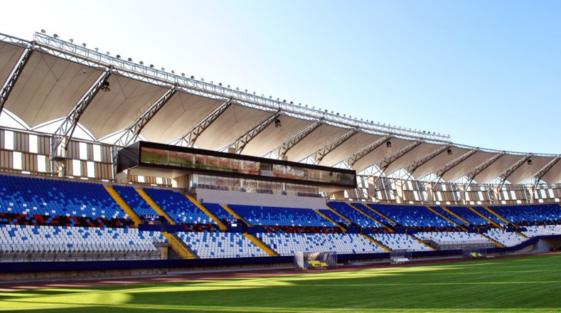 Estadio Regional Calvo y Bascuñán, ubicado en Antofagasta. Capacidad: 21 mil 178 espectadores.