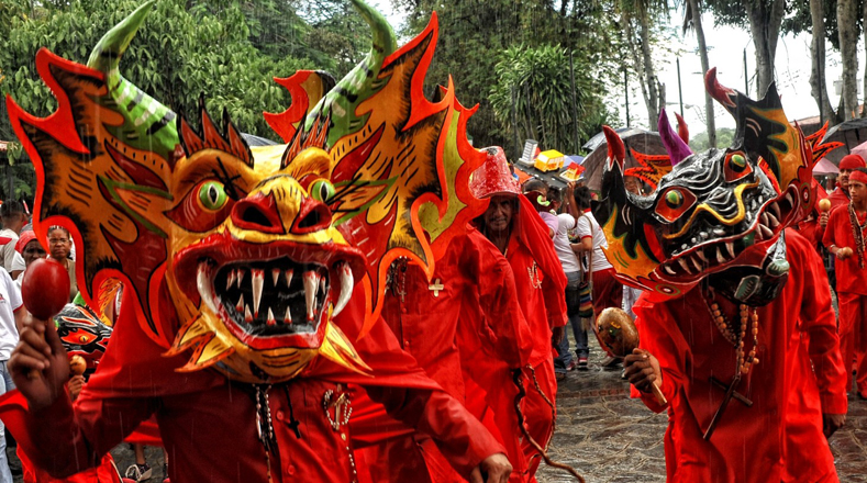 Los Diablos Danzantes de Corpus Christi es una festividad religiosa de Venezuela. Fueron declarados Patrimonio Cultural Intangible de la Humanidad en diciembre de 2012. 