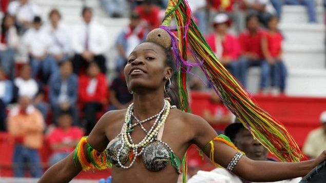 La lengua, la danza y la música de los garifunas presente en Honduras, Guatemala, Belice y Nicaragua. 