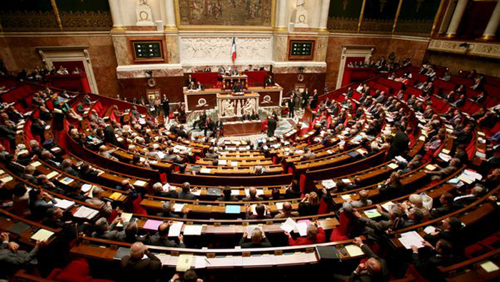 Francia vota para reconocer a Palestina como Estado.