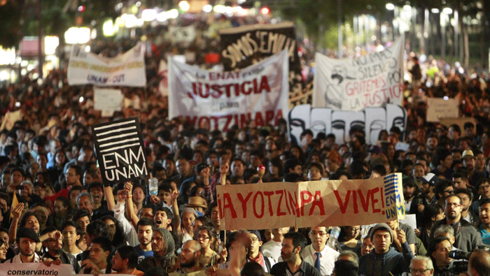 La comunidad educativa hará nuevamente su reclamo por caso Ayotzinapa.