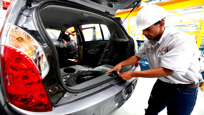 La empresa china Chery tiene en Venezuela dos plantas ensambladoras con capacidad para producir hasta 30 mil vehículos.