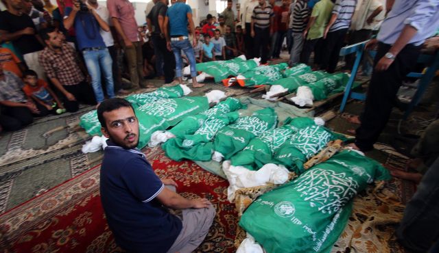 La mayoría de los asesinados durante la ofensiva a Gaza fueron mujeres y niños.