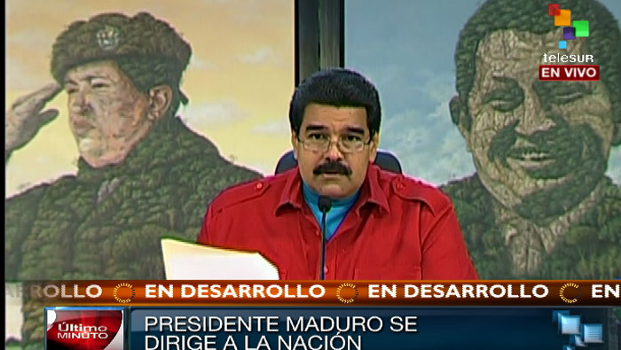 Presidente Maduro dijo que con gringos o sin gringos, Venezuela vencerá a la guerra económica. (Foto: teleSUR)