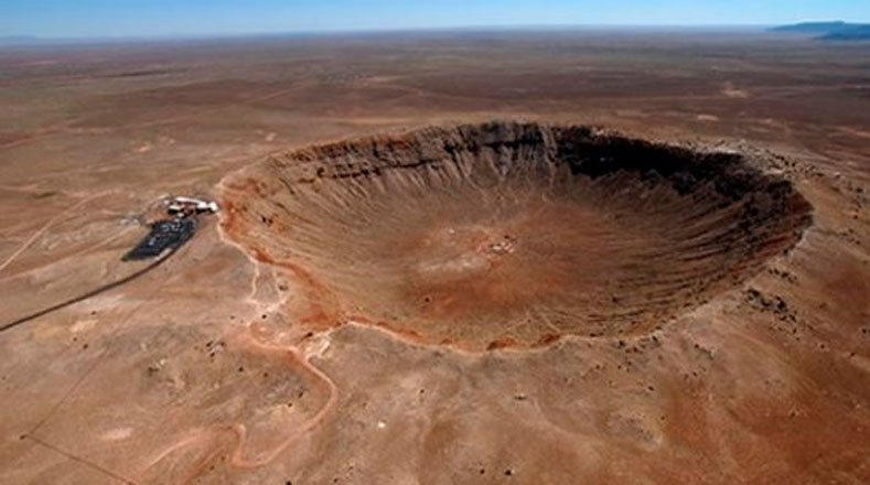Un gran agujero dejó la caída de un meteorito en 2013 en EE.UU. 