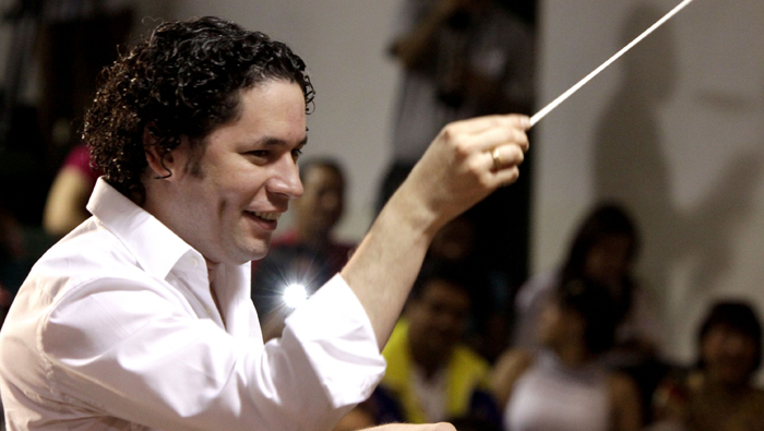Gustavo Dudamel, director de orquestas venezolano.