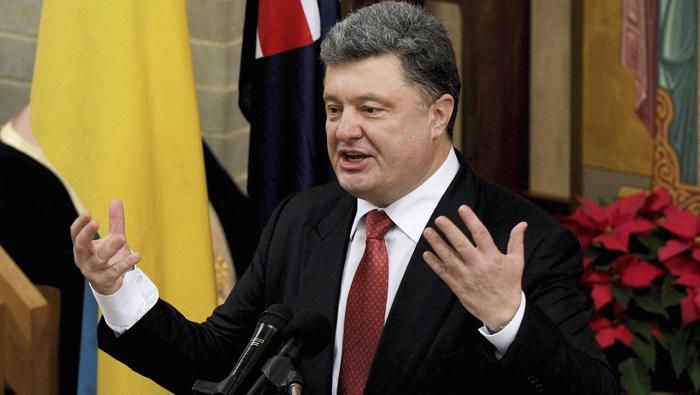 Presidente Ucraniano reza para que se mantenga el cese al fuego en el este del país.