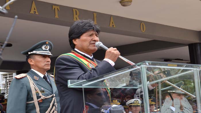 Morales indicó que en la última reunión que tuvo con el Papa éste manifestó su deseo de visitar Bolivia.