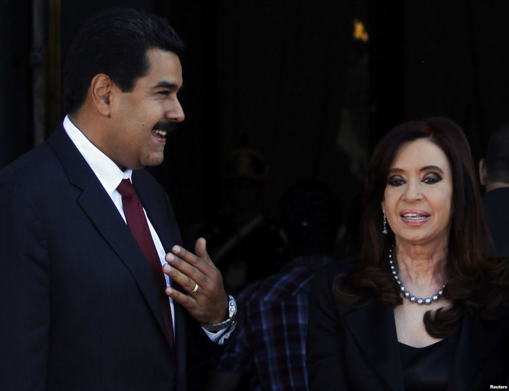 En los próximos minutos Cristina Fernández encabezará junto a Presidente Maduro Acto en homenaje al Libertador de América Simón Bolívar.