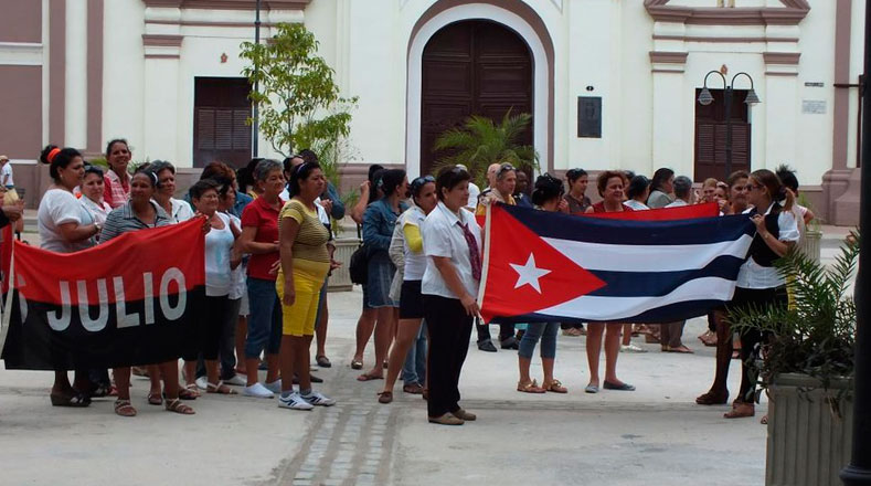 En Camagüey (centro-este) de Cuba también se registraron expresiones de júbilo por el regreso de los antiterroristas.