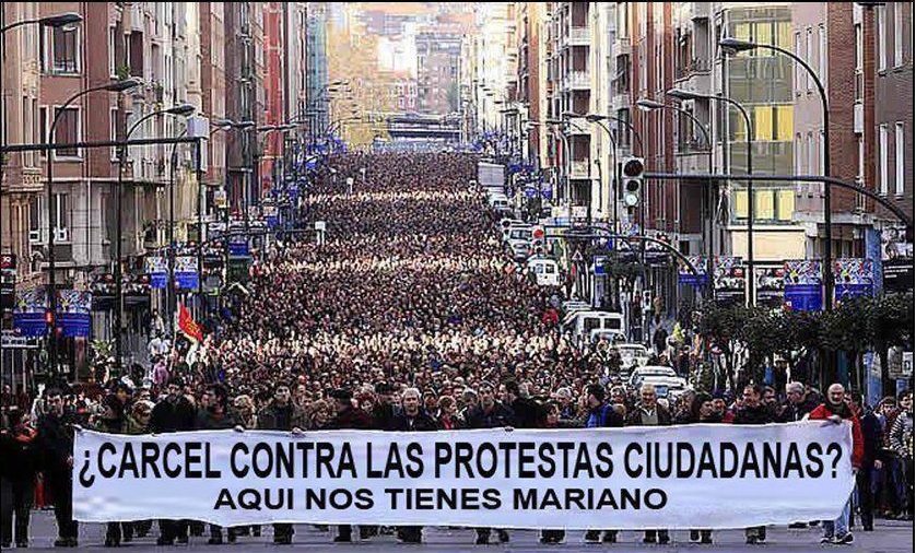 Este fin de semana se realizarán movilizaciones en varias ciudades de España en contra de la Ley de Seguridad Ciudadana o Ley Mordaza