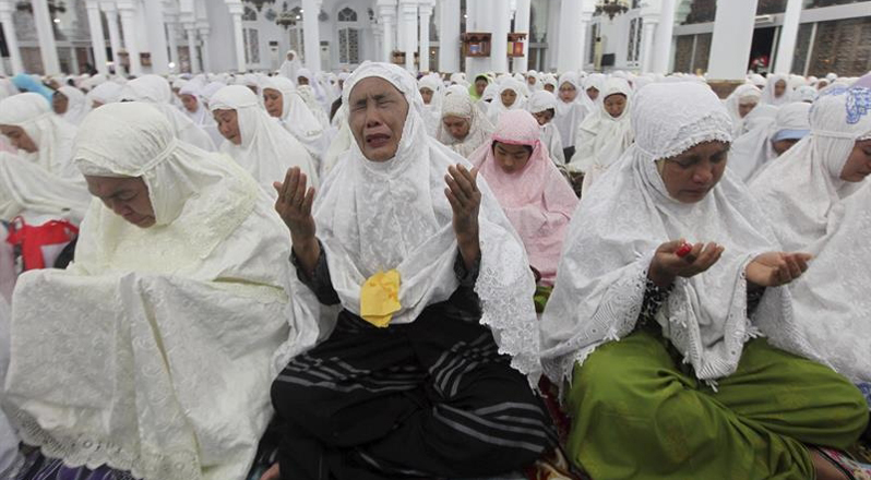 El jueves se celebró una misa en Banda Aceh, Indonesia, en memoria de las 230 mil víctimas de la tragedia. 