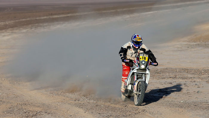 Participan cuatro categorías en el Rally Dakar, una de ellas es motocicleta.