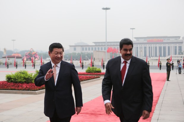 China ratificó su voluntad de estrechar relaciones con Venezuela.