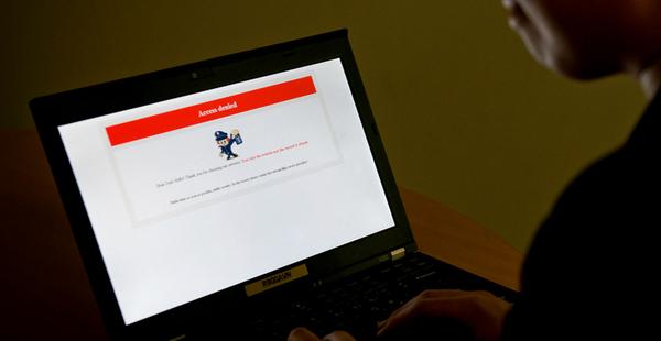 China desde 2006 mantiene una campaña contra la pornografía en la Web.