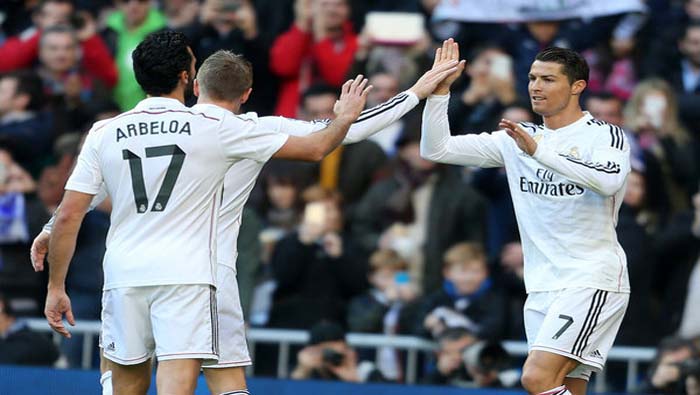 Cristiano Ronaldo fue responsable del pase que hizo posible el gol de James Rodríguez.