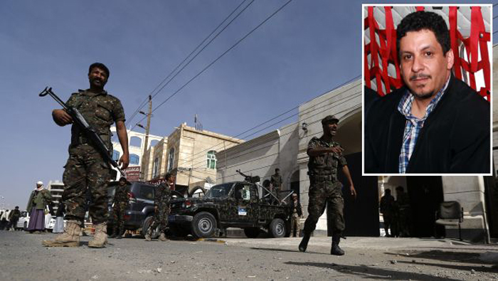 Los milicianos hutíes detuvieron el auto del jefe de gabinete yemení cuando se dirigía al palacio presidencial en la provincia Saná.