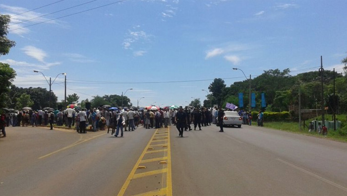 Tras el fracaso del los diálogos con el Gobierno, campesinos reanudaron las protestas.