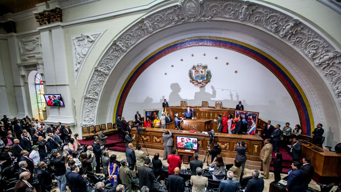 Parlamento venezolano dio el visto bueno al presupuesto 2016.
