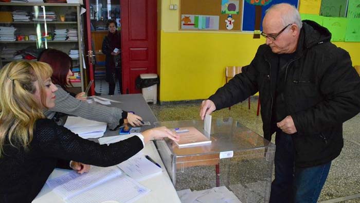 La jornada electoral en Grecia se desarrolla con normalidad.