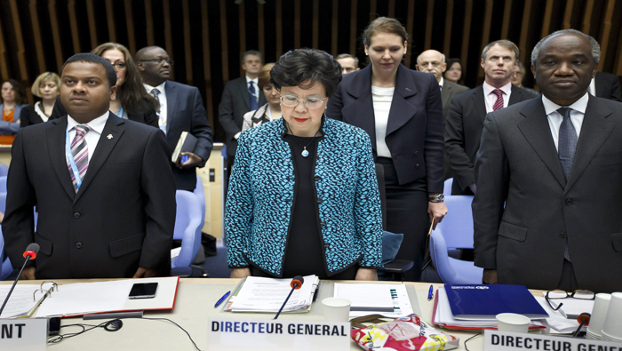 La directora general de la OMS, Margaret Chan, indicó que el actual brote de ébola está retrocediendo en África Occidental.