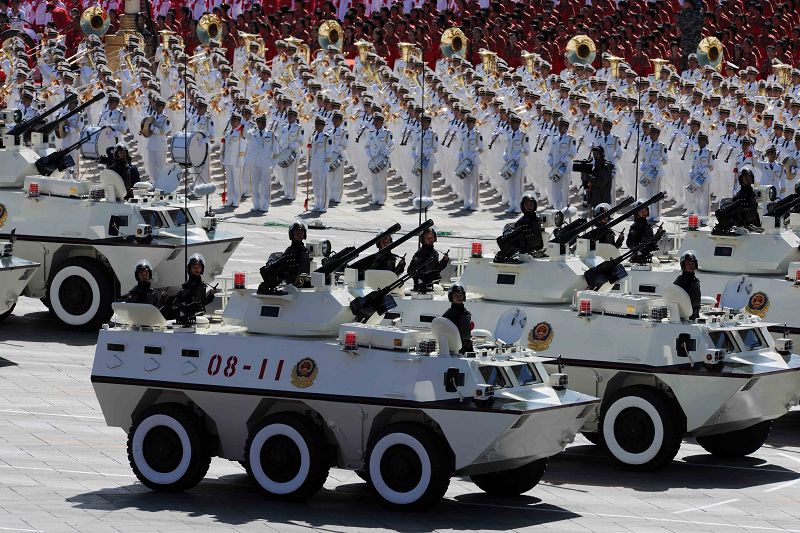 Desfile militar chino demostrará fortaleza del Gobierno en contra de la corrupción.