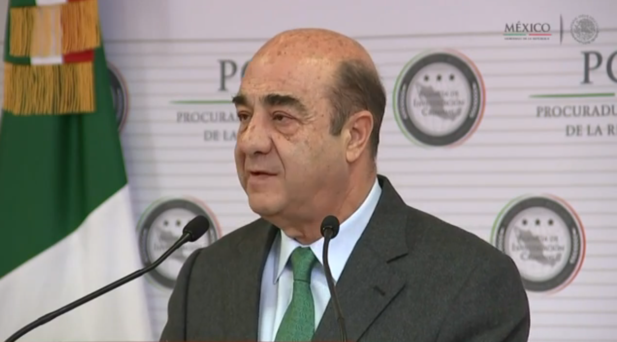 Mexico's Attorney General, Jesus Murillo Karam