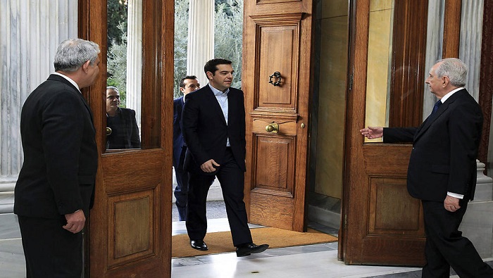 Tsipras sostendrá un primer encuentro con el presidente de la Eurocámara, Martin Schulz.