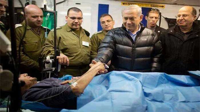 El Primer Ministro de Israel, Benjamín Netanyahu, ha reiterado su apoyo a los grupos terroristas que operan territorio sirio